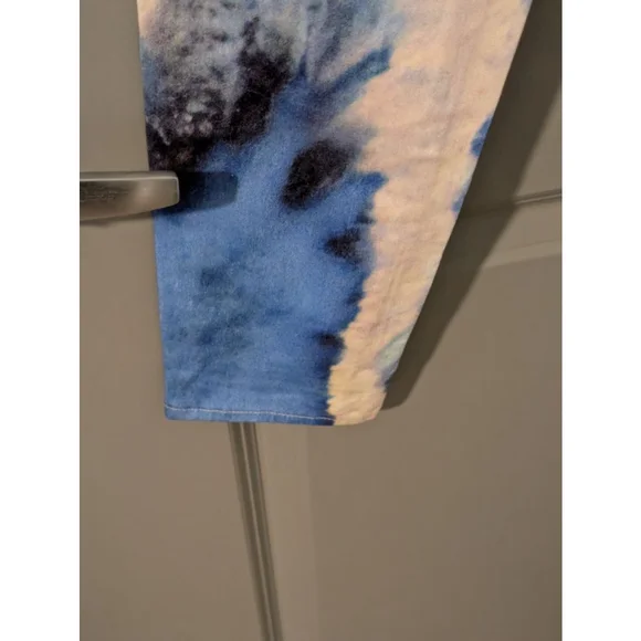 Women's Paige Denim Jeans Size 28 Blue White Tie Dye - Picture 11 of 13